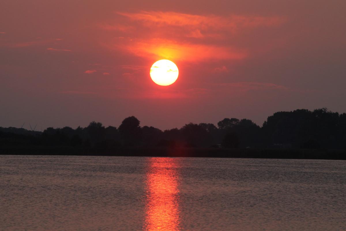 Sonnenuntergang am Großen Meer