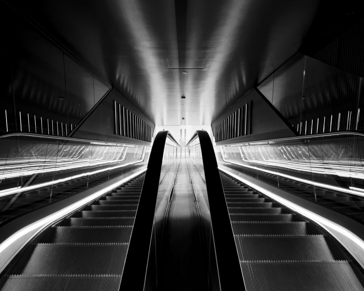 Rolltreppe Forum Groningen