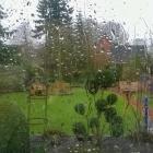 Blick durch das Fenster