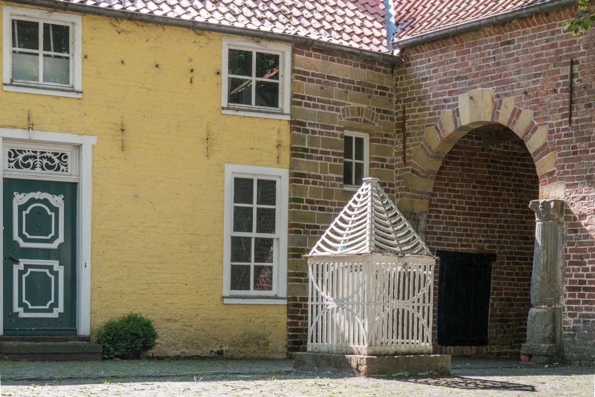 Innenhof der Manninaburg