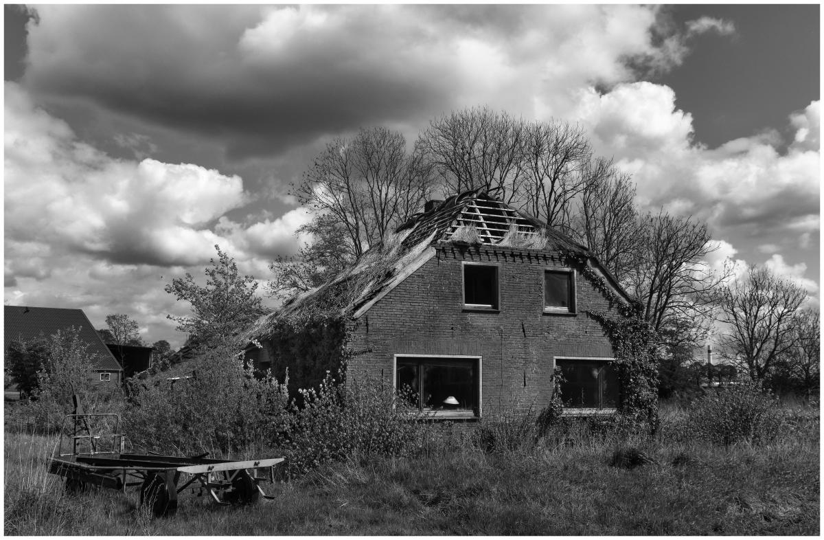 Bauernhausruine in Riepe