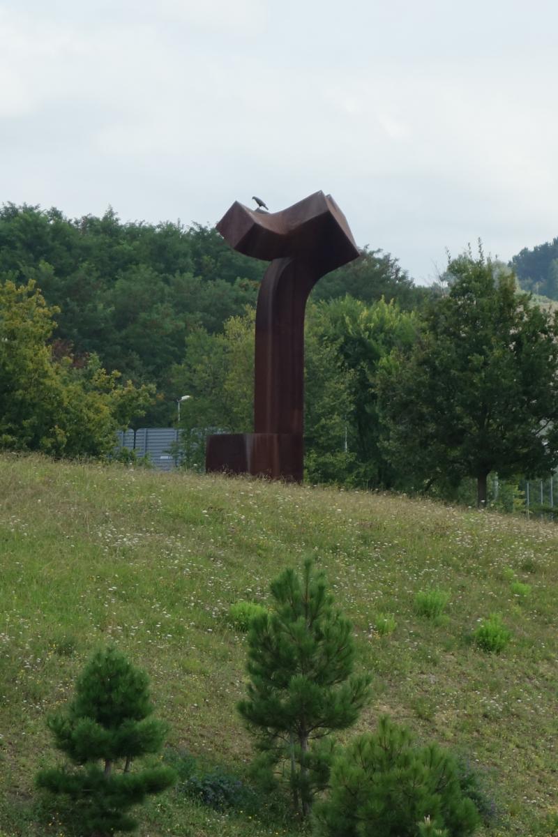 Skulptur aus Rost